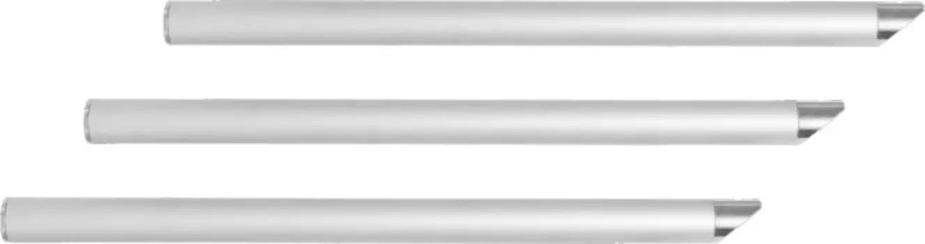Комплект CARDDEX PPA 05R (комплект из 3 шт) стандартных преграждающих планок из стали с полимерным покрытием, длиной 50 см и диаметром 32 мм
