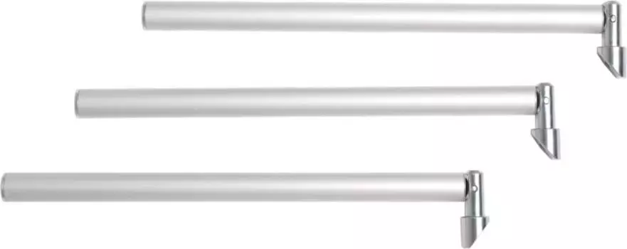 Комплект CARDDEX PPA-06R (комплект из 3 шт) преграждающих планок Антипаника из стали с полимерным по