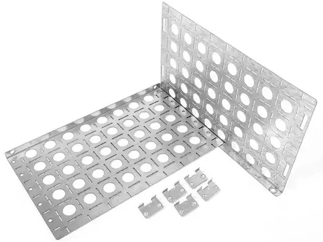 Комплект ЦМО EU-500.300 боковых монтажных панелей 19" (В500 Г300) с уголками для крепления оборудования
