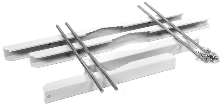 Комплект ЦМО ККС-ШТВ-Н-12-18U крепления на столб для тяжёлых шкафов ШТВ-Н 12U-18U