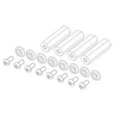 Комплект ЦМО КС-ШТК-М для соединительния напольных шкафов ШТК-М