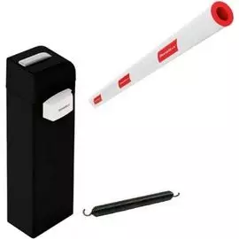 Комплект DoorHan BARRIER-PRO5000R в составе стойка BARRIER-PRO со встроенной сигнальной лампой и приемником, стрела BOOM-5-R, пружина балансировочная