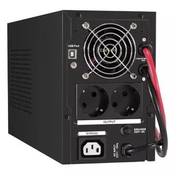 Комплект Exegate SineTower SZ-1000.LCD.AVR.2SH.1C13.USB EX296797RUS ИБП EX295987RUS + батарея 55Aч EX285652RUS 2шт (инвертор, синус, для котла) 1000VA