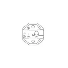 Комплект Hyperline HT-3Y2 губок для HT-336FM для обжима изолированных наконечников или феррулов, овального типа (.042"/.24")1.07/6.10mm