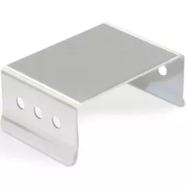 Комплект Hyperline TB2-KIT-SL для скрепления шкафов серии TTB, TTR между собой (4 скобы + 16 винтов), нержавеющая сталь