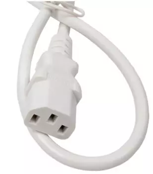 Комплект кабелей Filum FL-PC-C13/C14-C1-0.5-WH 5шт, ПВС-АП 3x1.0 С13 - C14, 220/250В, 10А, белый, 0.5м