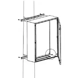 Комплект крепления на столб DKC R5FB600 для шкафов CE/ST (ширина шкафа - 600 мм), "RAM Block"