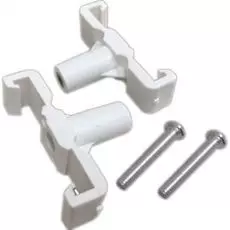 Комплект Lanmaster LAN-CT120-FRM-FIX фиксаторов для установки суппорта в короб 120х50 мм, 2 шт.