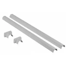 Комплект Legrand 653067 декоративный из пластика для телескопической стойки колонны, 1 или 2 секции, цвет алюминий