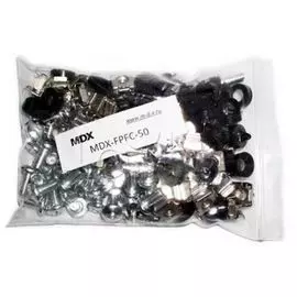 Комплект MDX MDX-FPFC-50 винт, шайба, гайка М6 (50шт)