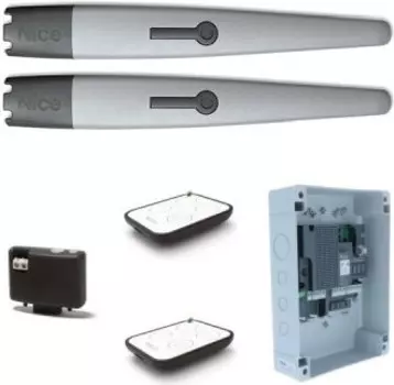 Комплект NICE TO4016PBDKIT для распашных ворот с шириной проема до 3 метров и массой до 800 кг