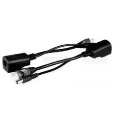 Комплект OSNOVO PPK-11 пассивный (инжектор+сплиттер) для передачи PoE по кабелю Cat 5e. Предназначен для питания оконечных сетевых устройств. Напряжен