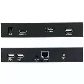Комплект OSNOVO TLN-HiKMA/1+RLN-HiKMA/1 для передачи HDMI, USB, RS232, ИК-управления и аудио по сети Ethernet