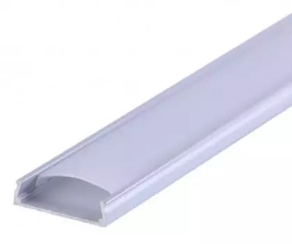 Комплект Rexant 146-403 врезного алюминиевого профиля с рассеивателем, 24х6мм, 2м,