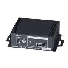 Комплект SC&T HE02EIP для передачи (удлинитель) HDMI сигнала, ИК сигнала и питания по одному кабелю витой пары (HDBaseT). Поддержка версии 1.4 HDMI и
