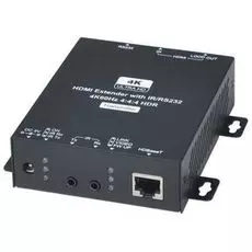 Комплект SC&amp;T HE02EIX передатчик + приёмник, для передачи HDMI + ИК управление + RS232 по одному кабелю витой пары CAT5e/6(HDBaseT) на расстояние до 7