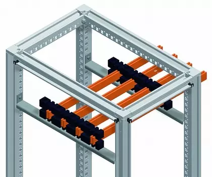 Комплект Schneider Electric NSYBHS600 горизонтальные опоры (2 шт.) для сборных шин 3200A 600
