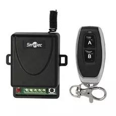Комплект Smartec ST-EX101RF управления по радиоканалу с динамическим кодом (приемник + брелок), дальность до 30 м (в условиях прямой видимости), памят