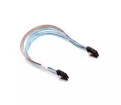 Комплект Supermicro CBL-SAST-1253-100 SAS/SATA/NVMe Slimline x8 (LE)-to-2x Slimline x4 (STR) 42/53cm 100 Ohm