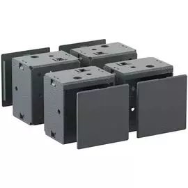 Комплект угловых элементов DKC R5BP01 с пластиковыми заглушками, В =100 мм, 1 кмп =4 шт., "RAM Block"