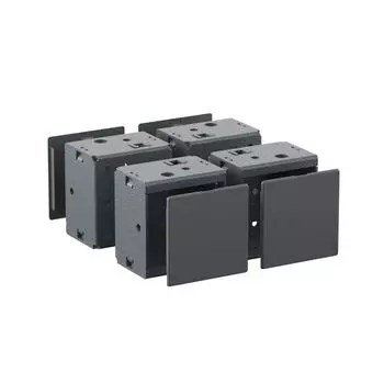 Комплект угловых элементов DKC R5NBP01 с пластиковыми заглушками, В =100 мм, 1 кмп =4 шт., "RAM Block"