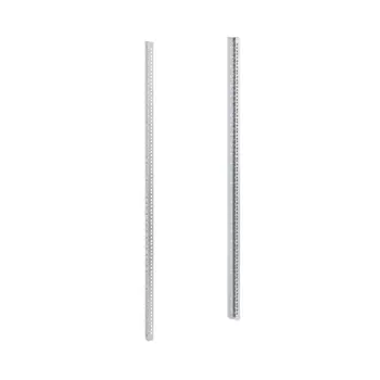 Комплект вертикальных монтажных профилей DKC R5VUG28C 28U, "С" для напольных 19" IT-корпусов ДКС серии CQE, 2шт, "RAM Block"