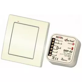 Комплект Zamel Exta Free RZB-03 беспроводного управления жалюзи (радиопередатчик RNK-02; контролер рольставней SPR-02)