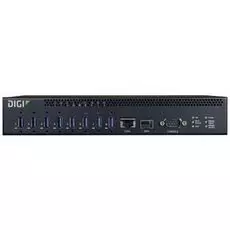 Концентратор Digi AW08-G300 сетевой Anywhere USB Plus 8xUSB, 1x10/100/1000/10G (SFP+), 1xRS-232, multihost