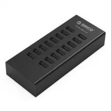 Концентратор USB 2.0 Orico H1613-U2-BK