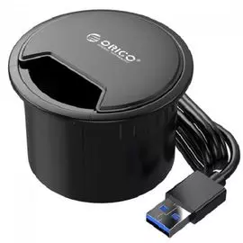 Концентратор USB 3.0 Orico DESK-4U-BK 4*USB 3.0, 1.5m, черный
