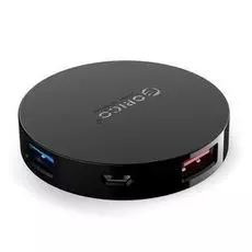 Концентратор USB 3.0 Orico HA4U-U3-BK