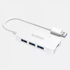 Концентратор USB 3.0 Orico HS4U-U3-WH