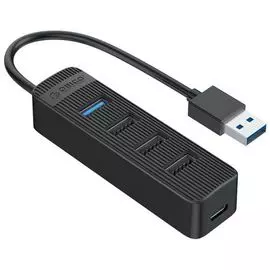 Концентратор USB 3.0 Orico TWU32-4A-BK