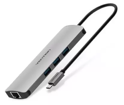 Концентратор Vention THAHB USB Type C 9 в 1