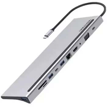 Концентратор Vention THTHC USB Type C 11 в 1