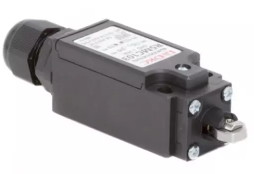 Концевой выключатель DKC R5MC103 с двумя контактами, нормально открытый + нормально закрытый (NO+NC). С роликом, "RAM Block"