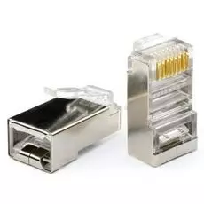 Коннектор Atcom AT10698 RJ45 8p8c FTP (100шт.) экранированный