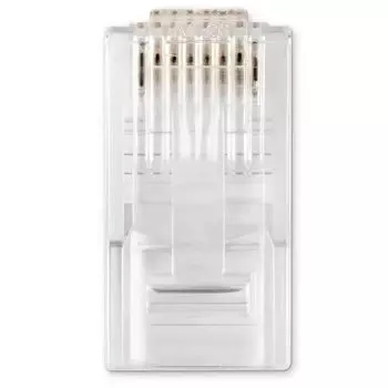 Коннектор Buro BU-CONRJ45-50PCS RJ45 прозрачный (упак.:50шт) (1996870)