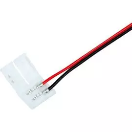 Коннектор Lamper 144-007 питания (1 разъем) для одноцветных светодиодных лент шириной 10 мм