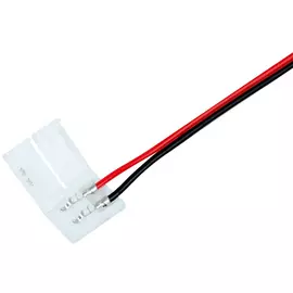 Коннектор Lamper 144-011 питания (1 разъем) для одноцветных светодиодных лент шириной 8 мм (10шт)