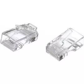 Коннектор VCOM NM006-1/20 RJ-45 (8P8C) для UTP кабеля 6кат (20 шт)