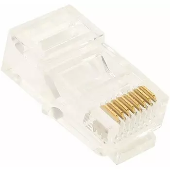 Коннектор VCOM VNA2200-1/20 RJ-45 для UTP кабеля 5 кат. (20 шт. в уп-ке), блистер
