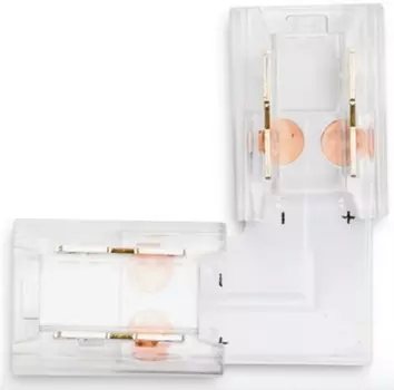 Коннектор WOLTA Decor WLS-A-08 угловой для ленты шириной 8мм WLSCOB