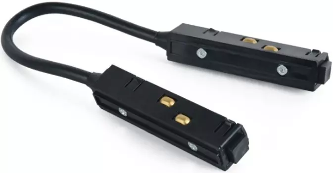 Коннектор WOLTA WML-FC/01B питающий гибкий для магнитного шинопровода