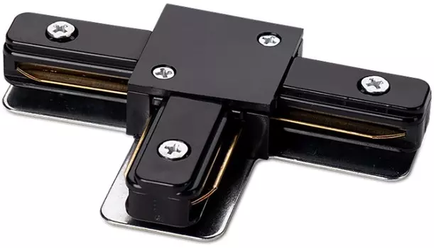 Коннектор WOLTA WTL-TC/01B Т-образный Чёрный