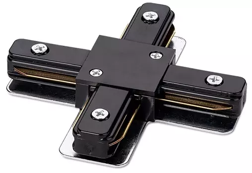 Коннектор WOLTA WTL-XC/01B Х-образный Чёрный