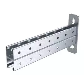 Консоль DKC BBD4140HDZ двойная, 41х41мм, L400мм, горячеоцинкованная, "B5 Combitech" (уп/2 шт)