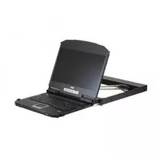 Консоль KVM Aten CL3800NW-ATA-RG электрон., 19", VGA/DVI/HDMI+KBD+MOUSE+SPEAKER USB, с KVM-шнуром US