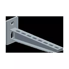 Консоль Lanmaster LAN-MT-BP100-EZ перфорированная для лотка шириной 100мм