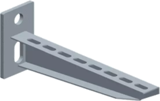 Консоль Lanmaster LAN-MT-BP150-EZ перфорированная для лотка шириной 150мм